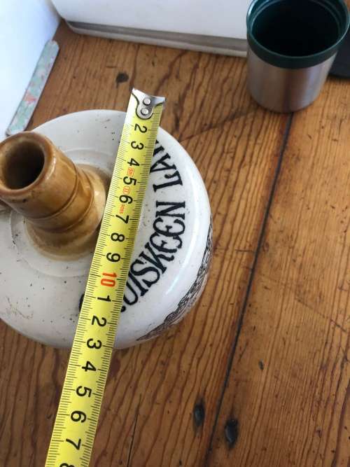 Antique Stoneware Whisky Jug Cruiskeen Lawn Mitchell's Old Irish Whisky Belfast